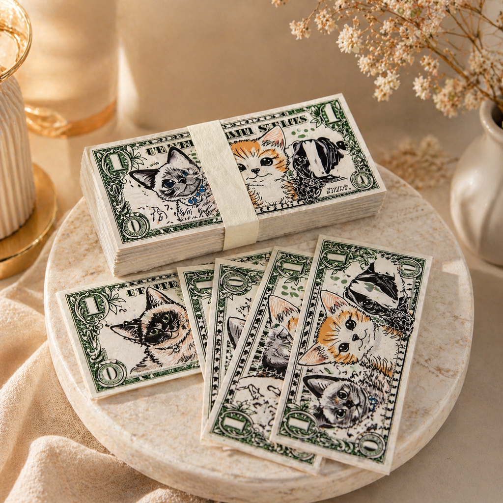 Pet Memorial Joss Paper Set for Dogs and Cats - 20x9cm